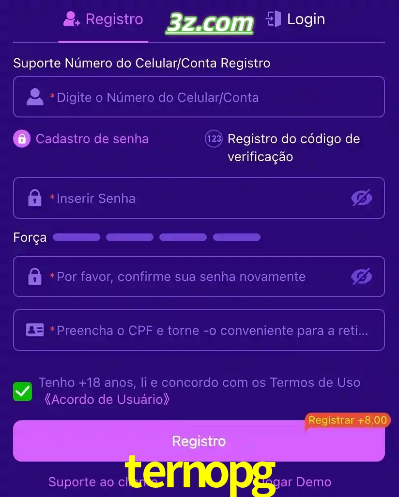 bonus de cadastro imediato